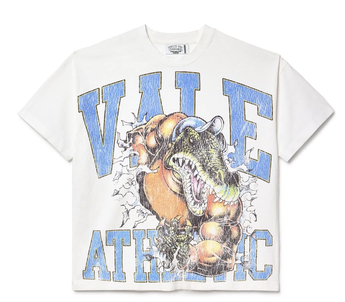 VALE WHITE GATOR TEE