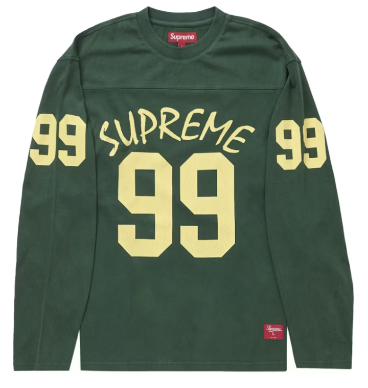 Supreme 99 L/S Football Top Green