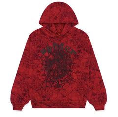 Sp5der OG Tree Camo Hoodie Red