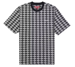 Supreme Diamond Jacquard S/S Top Black
