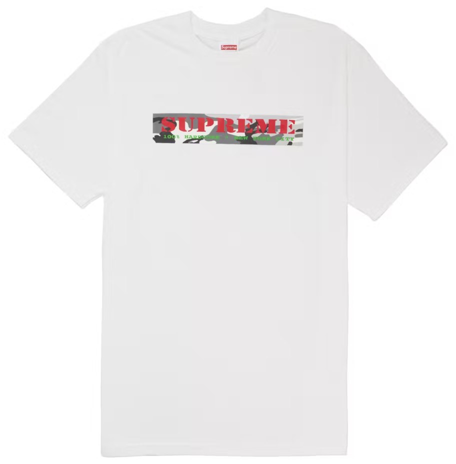 Supreme Hardcore Tee White