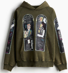 Who Decides War x Jean-Michel Basquiat x H&M Window Hoodie