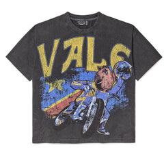 VALE BLACK CAMEL MOTOCROSS TEE