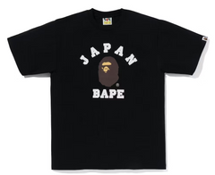 BAPE City Japan College Black Tee (SALE)