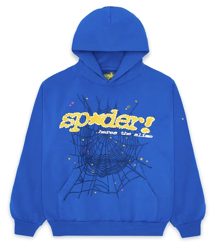 Sp5der TC Blue Hoodie