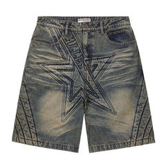 VALE Motocroxxx Indigo Jorts