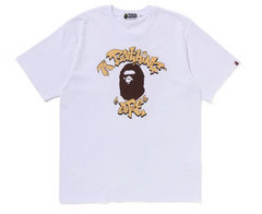 BAPE Graffiti College White Tee (SALE)