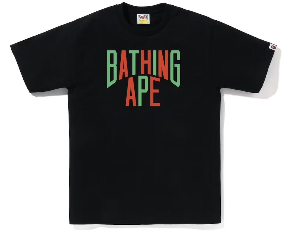 BAPE Colors NYC Logo Black Tee SS23 (SALE)