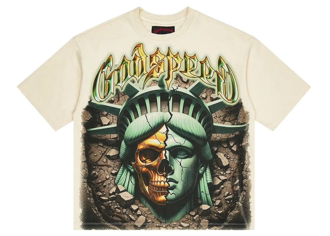 Godspeed B.O.R.T T-Shirt Cream