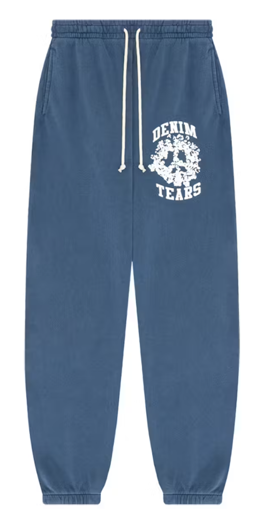 Denim Tears University Sweatpants Navy