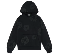 Denim Tears The Cotton Wreath Sweatshirt Monochrome