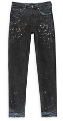 Purple Brand PAINTERS WAXED LIGHT INIDGO JEANS