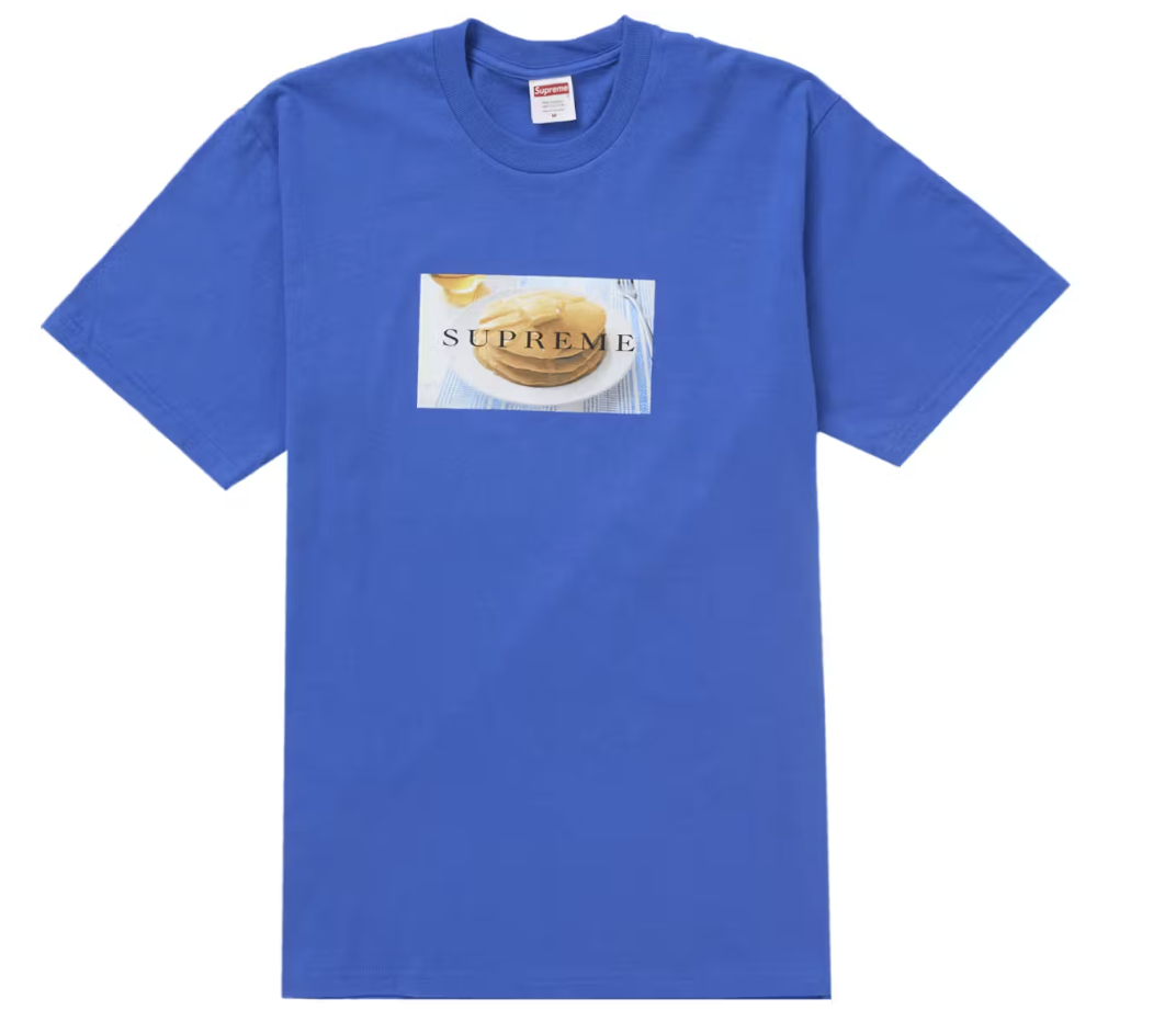Supreme Pancakes Tee Blue