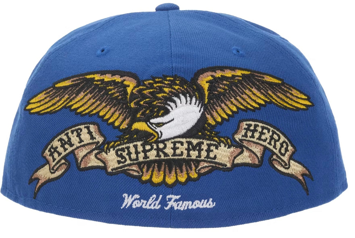 Supreme ANTIHERO New Era 59Fifty Fitted Cap Blue