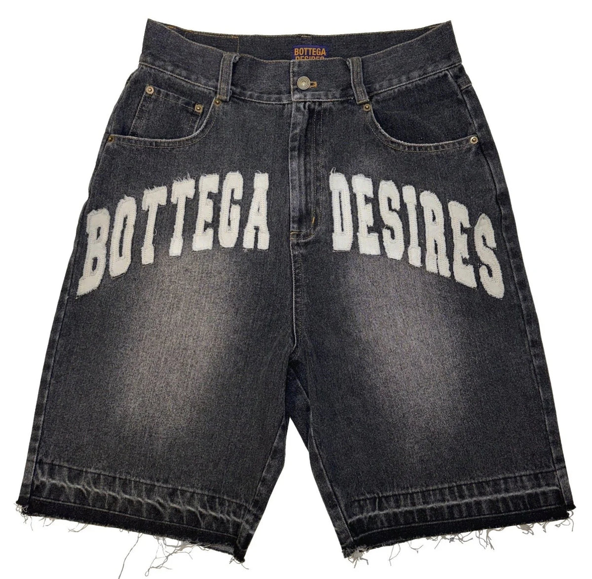 Bottega Desires Denim Shorts Black