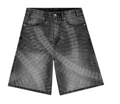 Bravest Bullet Jorts Black
