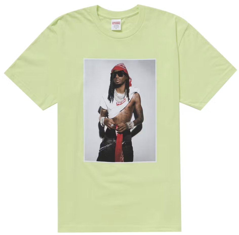 Supreme Carti Photo Tee Pale Green