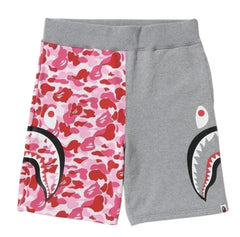 BAPE ABC Camo Side Shark Sweat Shorts