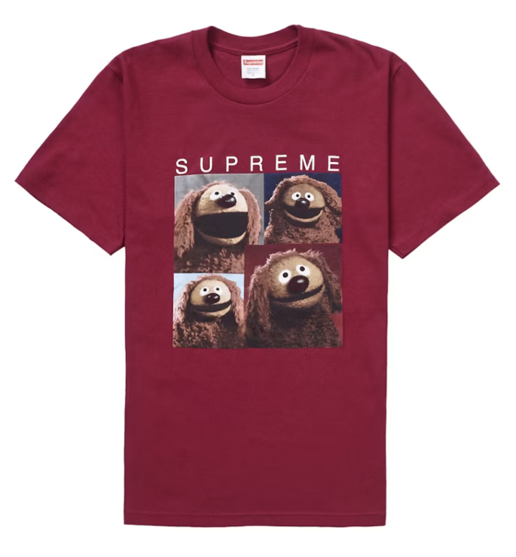 Supreme Rowlf Tee Cardinal