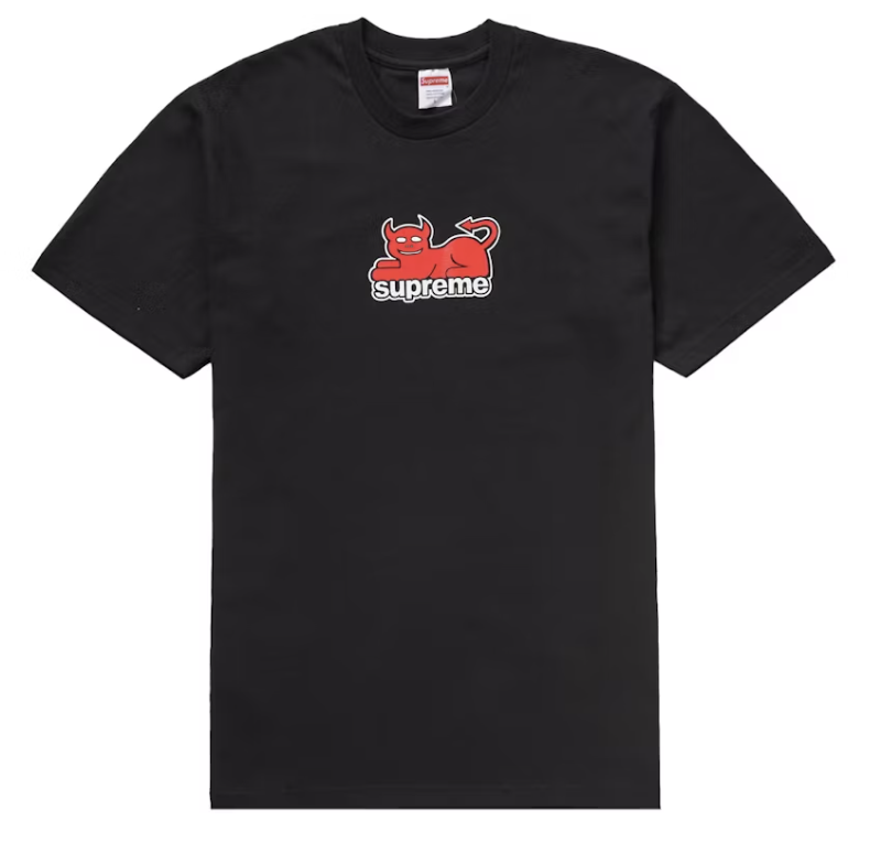 Supreme Toy Machine Devil Cat Tee Black
