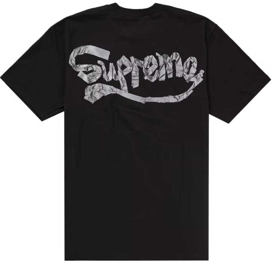 Supreme Tape Tee Black