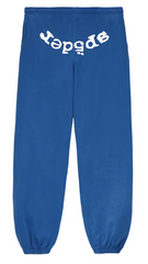 Sp5der Legacy Sweatpants Blue