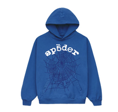 Sp5der Legacy Hoodie Blue