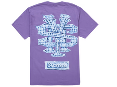 Supreme Snowman Tee Purple