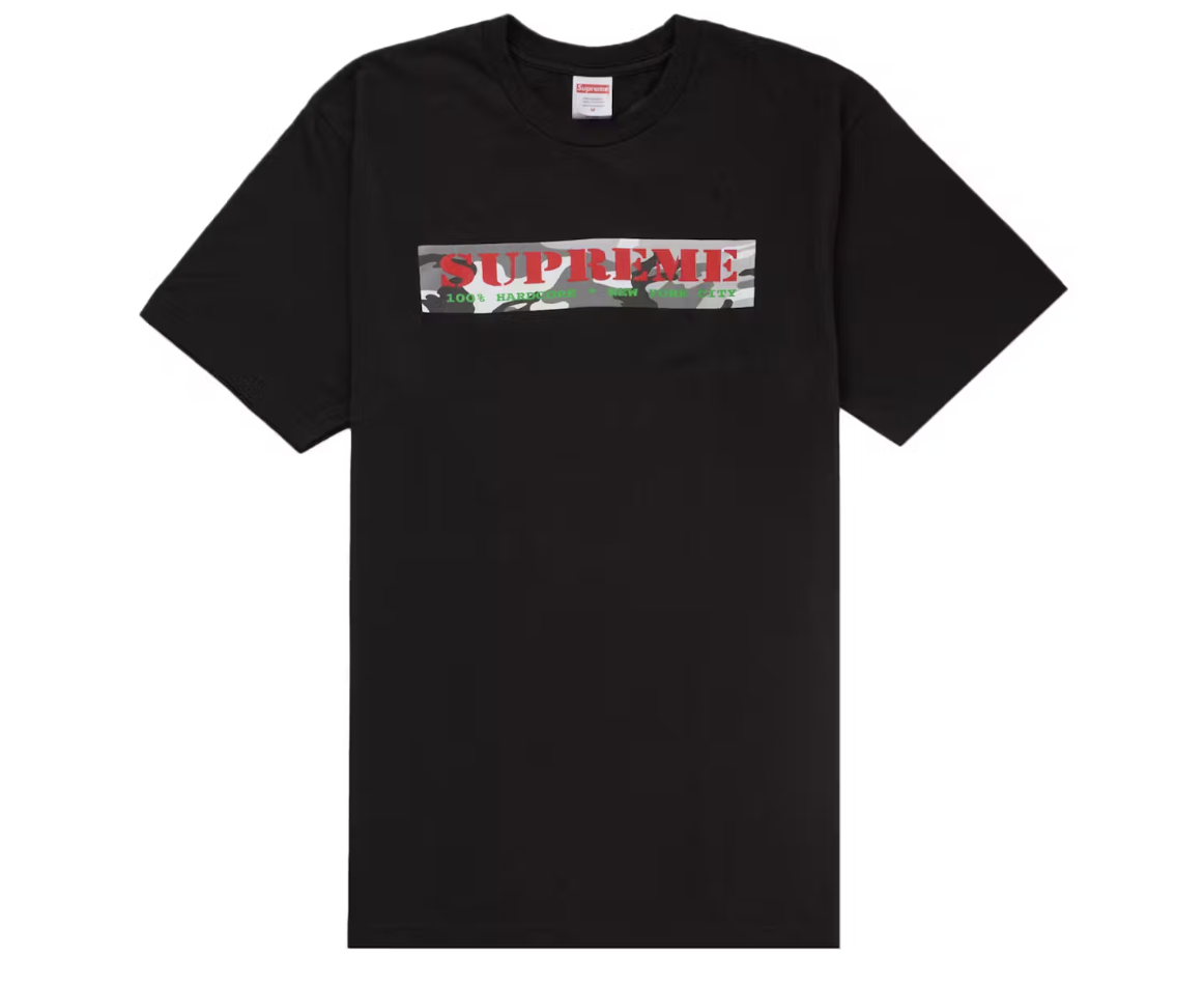 Supreme Hardcore Tee Black