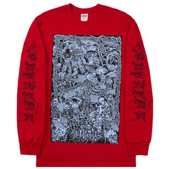 Supreme Wombat L/S Tee Red