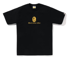 BAPE A Bathing Ape Logo Black Tee