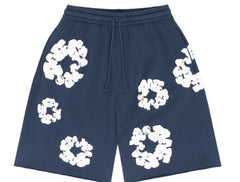 Denim Tears The Cotton Wreath Shorts Navy