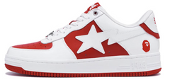 A Bathing Ape Bape Sta Low #6 Red