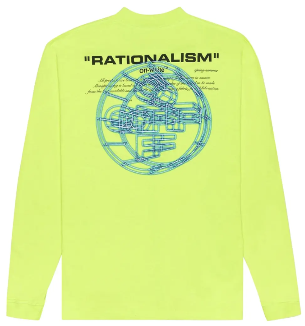 Off white rationalism t best sale shirt
