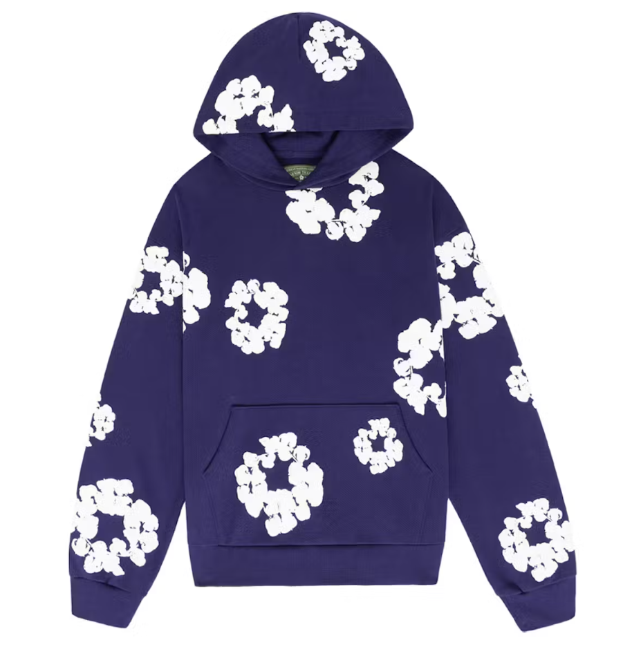 Denim Tears The Cotton Wreath Sweatshirt Purple