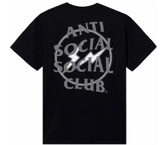 ASSC x Fragment Design Half Tone Logo Tee - Black/Grey