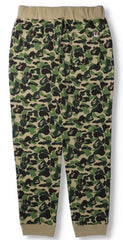 BAPE Green ABC Camo Sweatpants