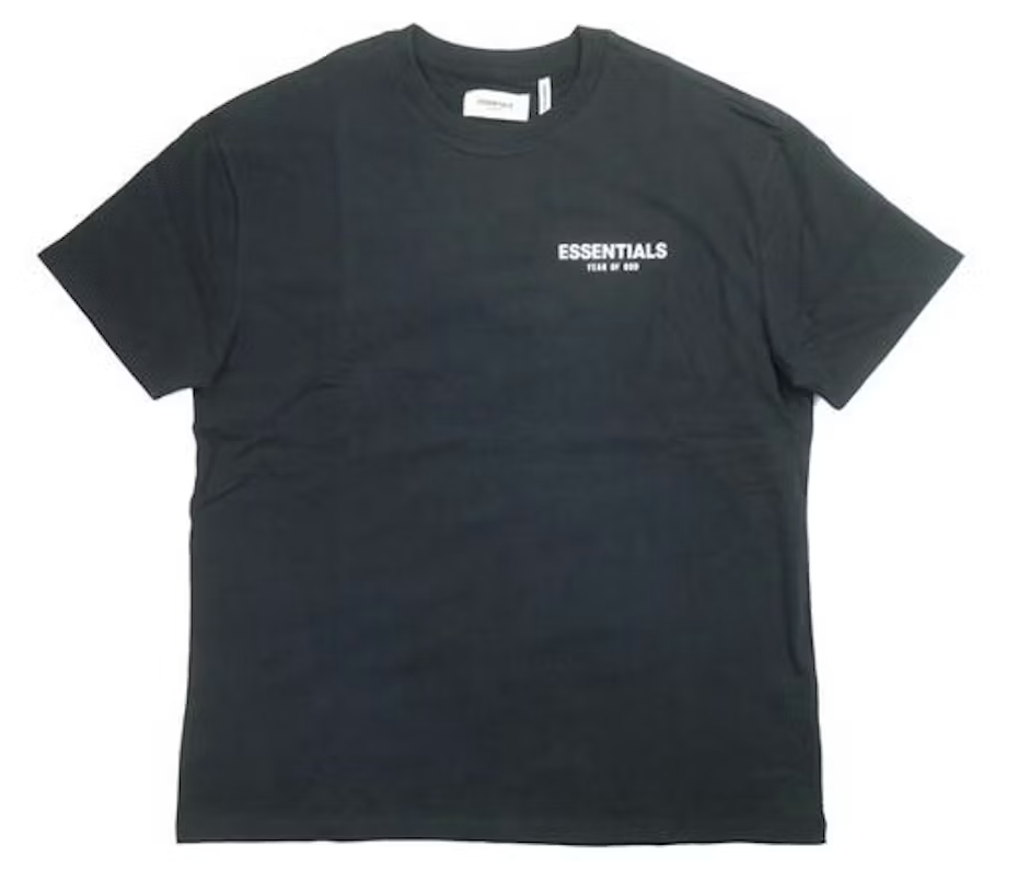 Fear of God Essentials Boxy Logo T-shirt Black