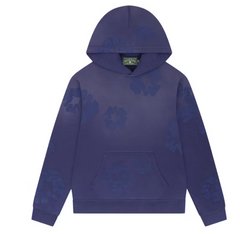 Denim Tears Mono Cotton Wreath Hoodie Washed Blue