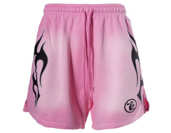 Hellstar Pink Flame Shorts