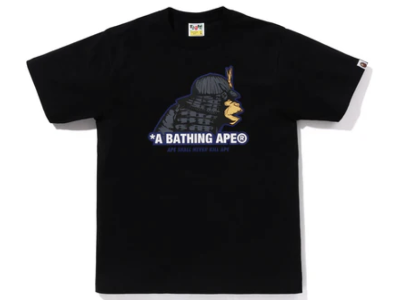 BAPE Samurai Black Tee