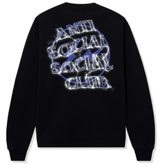 ASSC x Fragment Design Bolt Crewneck - Black/Navy