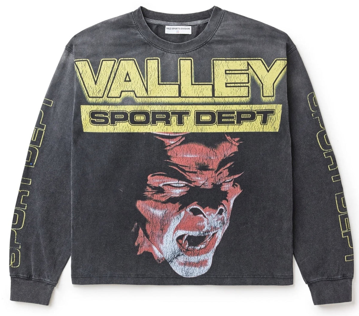 VALE HELLBOY LONGSLEEVE BLACK TEE