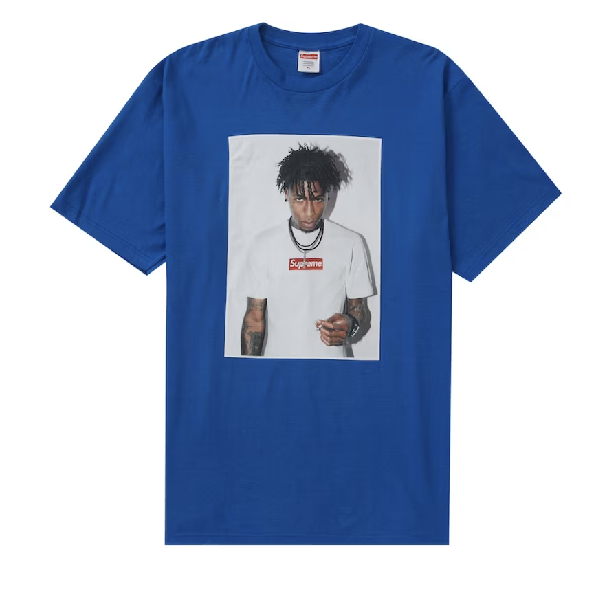 Supreme "NBA Youngboy" Royal Tee