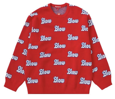 Supreme Blow Sweater Red