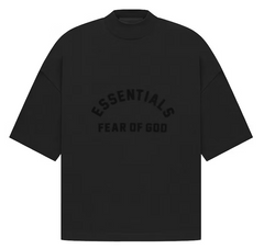 Fear of God Essentials Arch Logo Tee Jet Black