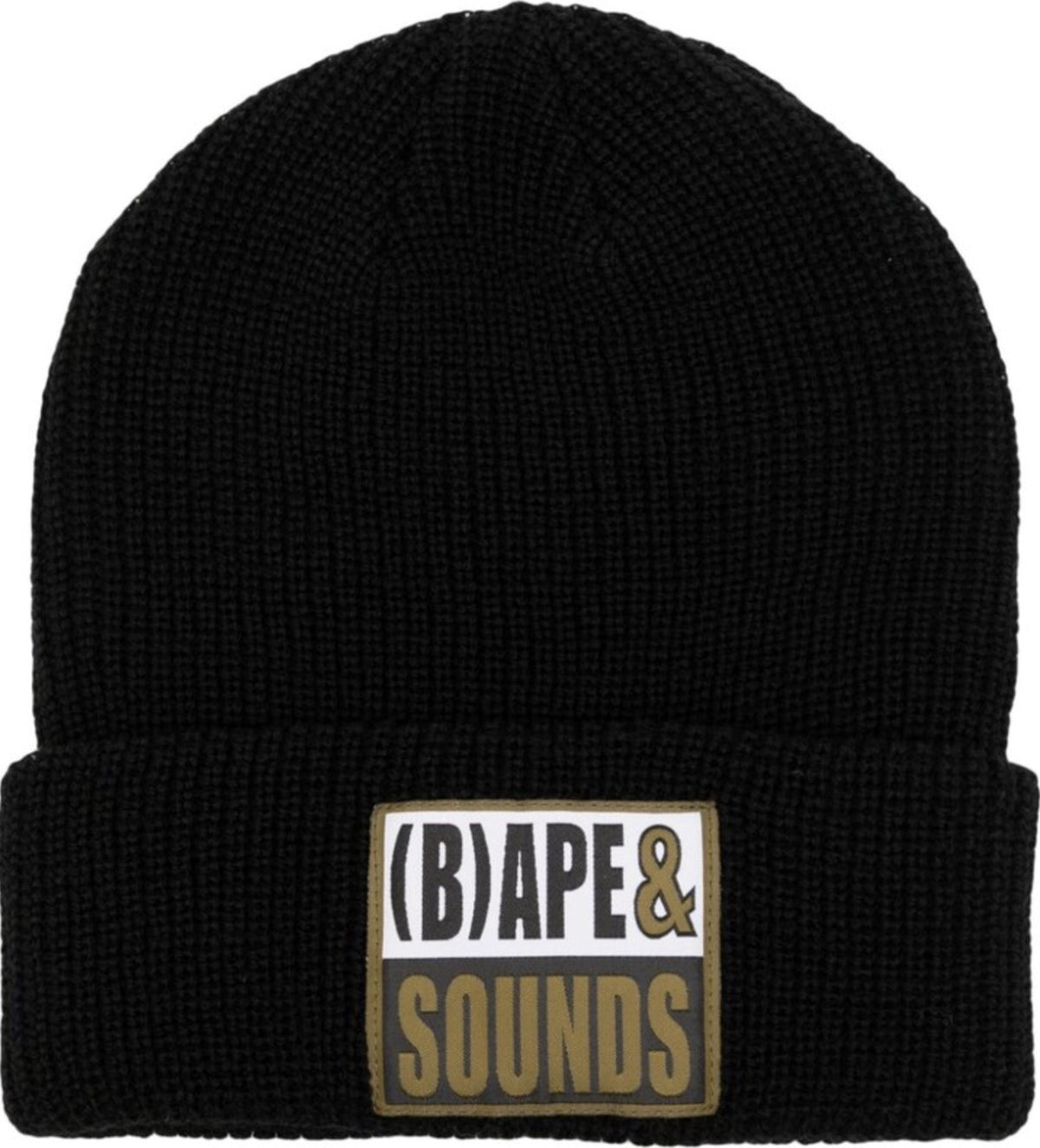 B(APE) & Sounds Black Beanie