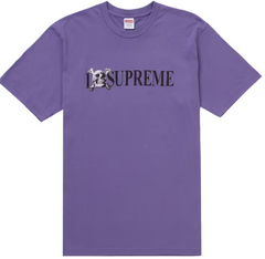 Supreme Skull Tee Purple