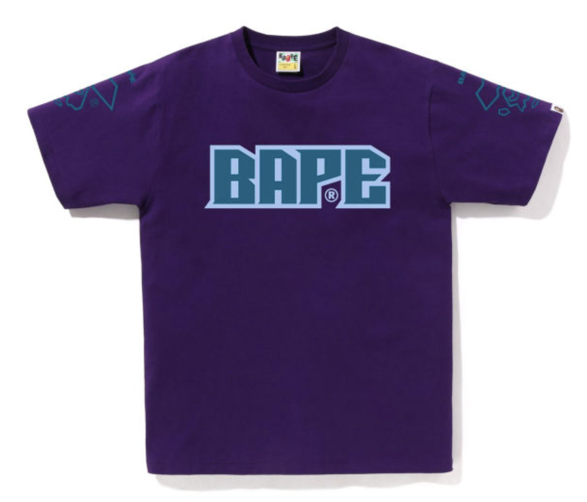 BAPE Football Purple Tee (SALE)