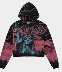 Godspeed Voltage Zip Hoodie (Red)